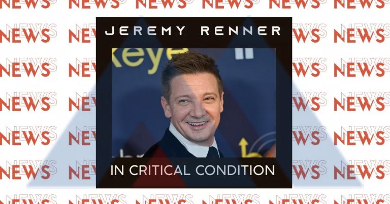 Snow Plow Accident Leaves Jeremy Renner in "Critical But Stable Condition"