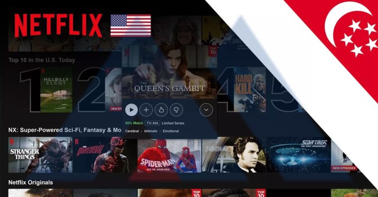 How to get American Netflix in Singapore