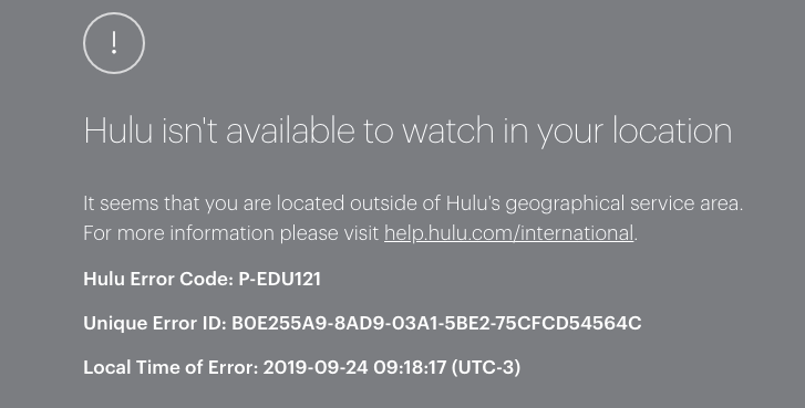 hulu geo restriction error