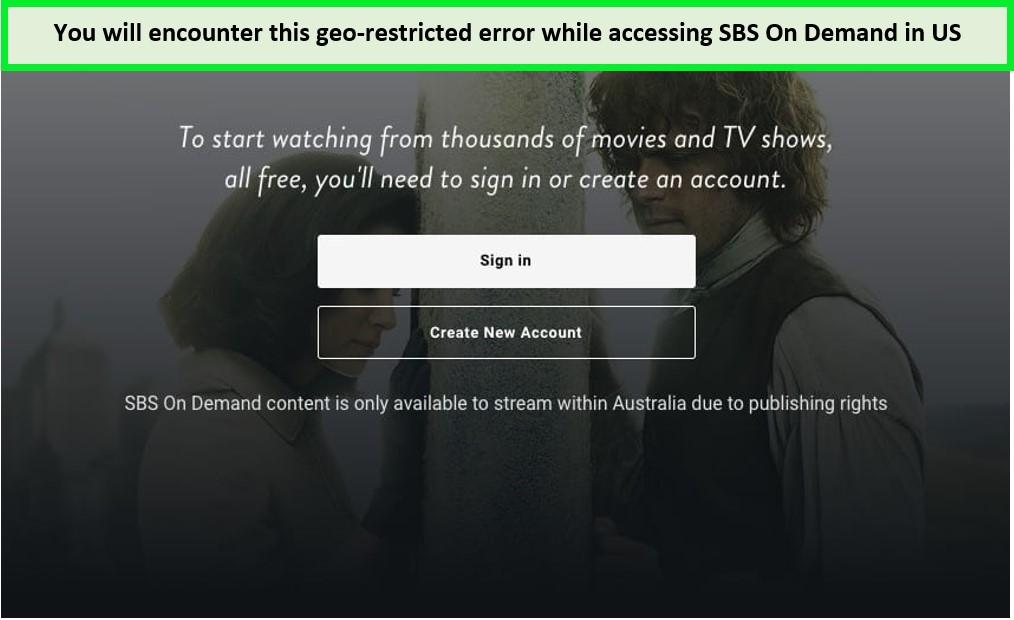 sbs on demand geo restriction error