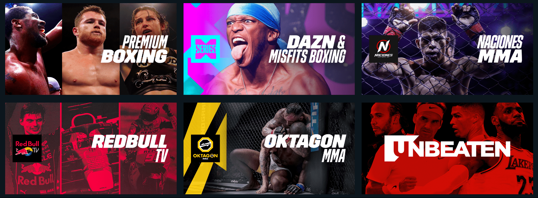 DAZN from anywhere what to watch